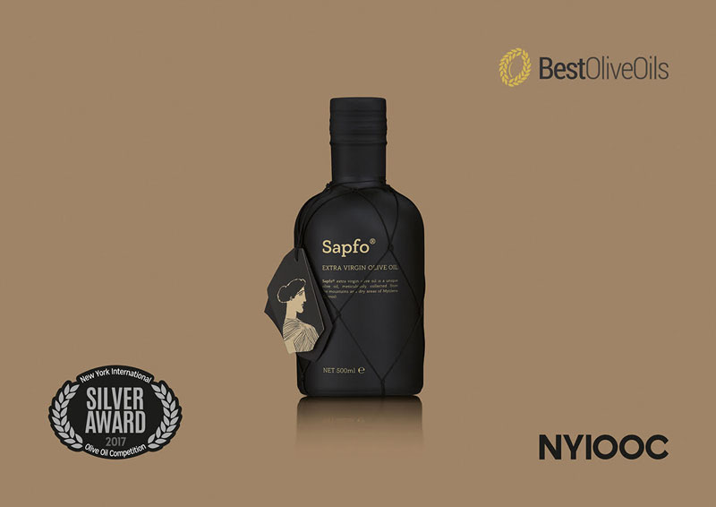 SILVER AWARD IN NYIOOC 2017 FOR SAPFO LIMITED